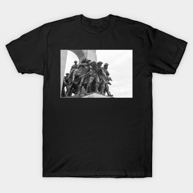 Canada's National War Memorial in Ottawa, Canada T-Shirt by josefpittner